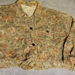 Skirt and Jacket...jean material